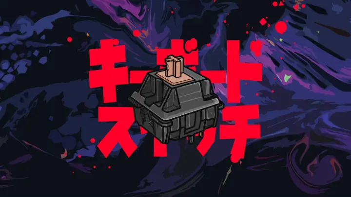 Mechanical Switch In Neon as a phone lock screen