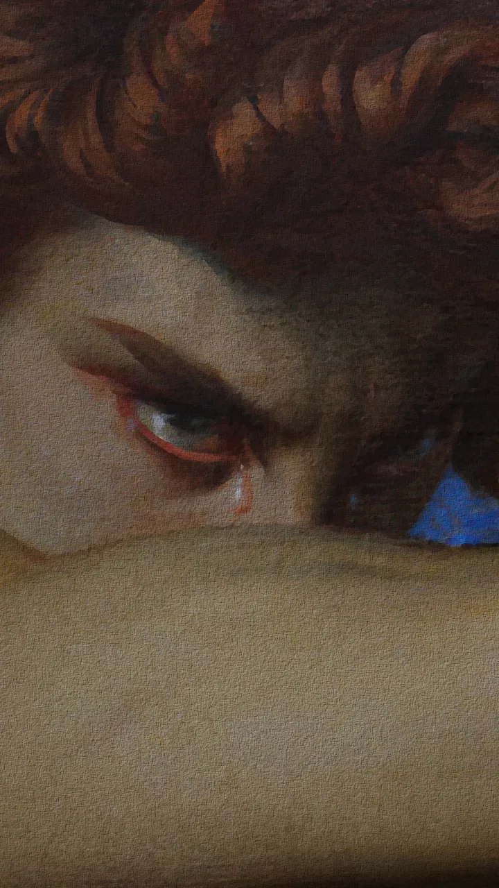 Gaze of the Fallen as a phone lock screen