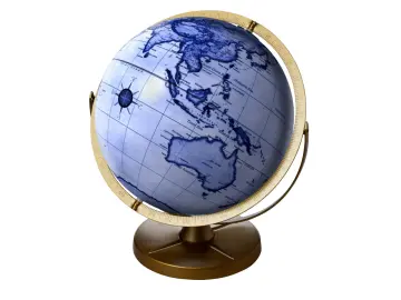 Blue World Globe wallpaper