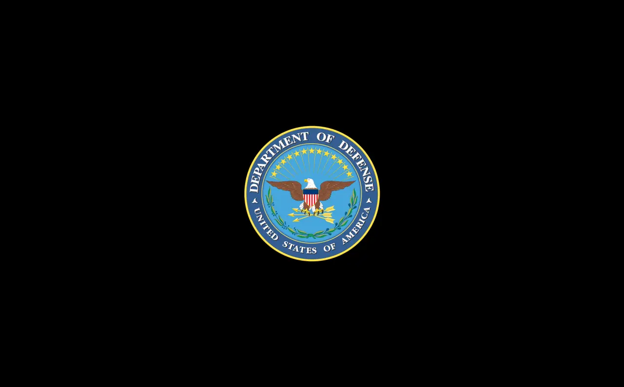 United States Department Of Defense – black and blue desktop wallpaper, 3480×2160