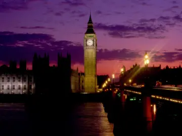 Twilight Over London wallpaper