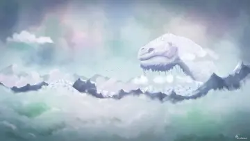 Dragon Above The Clouds wallpaper