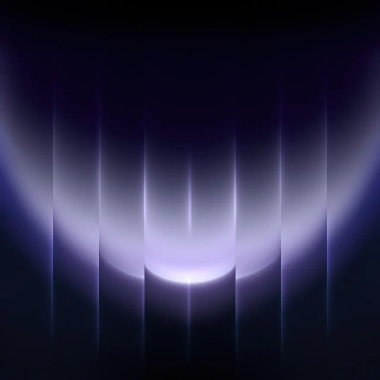 Sleek Vertical Light Beams – black and blue square wallpaper, 3840×3840