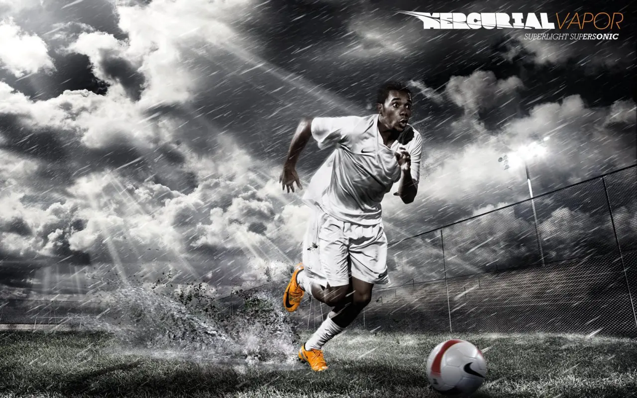 Running In The Rain – grey and black desktop wallpaper, 1680×1050