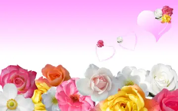 Garden Of Sweet Hearts wallpaper