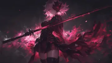 Crimson Blade Awakening wallpaper
