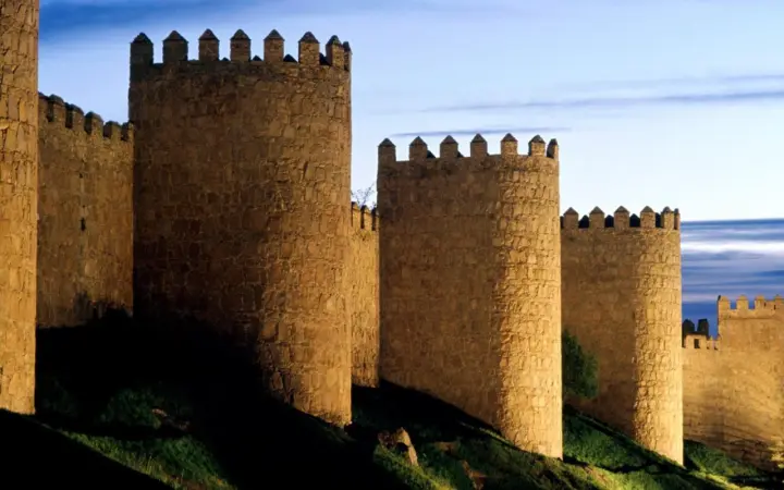 Ancient Stone Fortress Walls as a phone lock screen