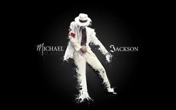 King of Pop Splatter wallpaper