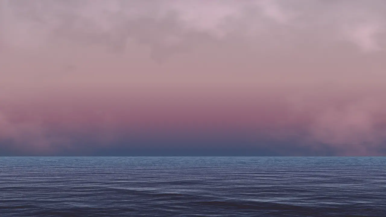 Quiet Twilight Over Water – red and grey desktop wallpaper, 3840×2160