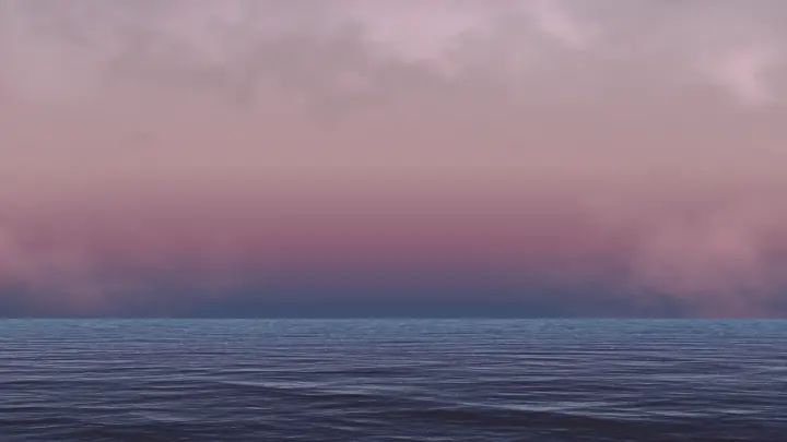 Quiet Twilight Over Water as a phone lock screen
