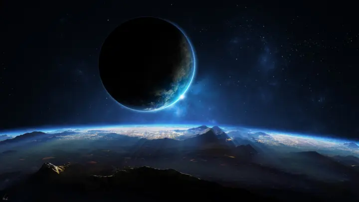 Silent Cosmic Horizon as a phone lock screen