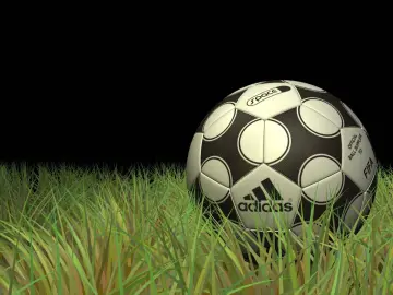 Classic Ball In Grass wallpaper