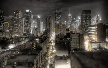 Midnight City Lights wallpaper