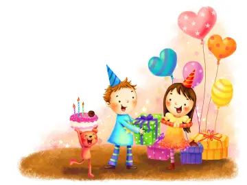 Joyful Birthday Celebration wallpaper
