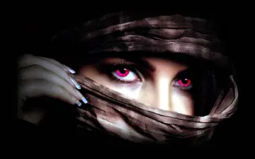 Gaze of the Veiled wallpaper