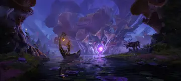 Journey Through The Shroom Forest wallpaper