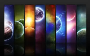 Spectrum of Celestial Worlds wallpaper