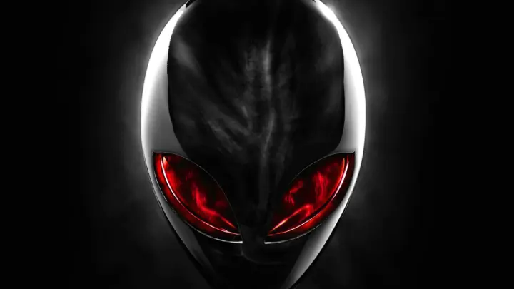 Glow Of The Alien as a phone lock screen