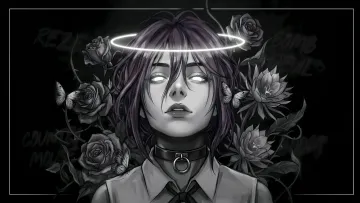 Halo of Dark Roses live wallpaper