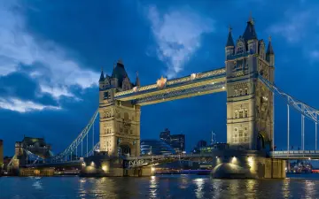 Tower Bridge at Dusk wallpaper