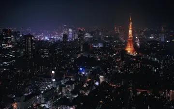 Neon Tokyo Nightscape wallpaper