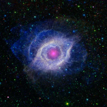 The Helix Nebula: Unraveling at the Seams wallpaper