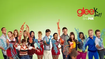 Glee Cast Slushie Splash wallpaper