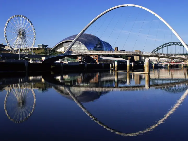 Bridges Over Calm Waters as a phone lock screen