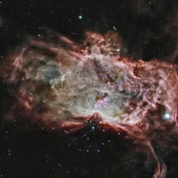 Inside the Flame Nebula wallpaper