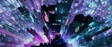 Neon Metropolis Abyss wallpaper