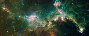 Seagull Nebula -- Running with the Big Dog wallpaper