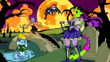 Spooky Night Creatures wallpaper