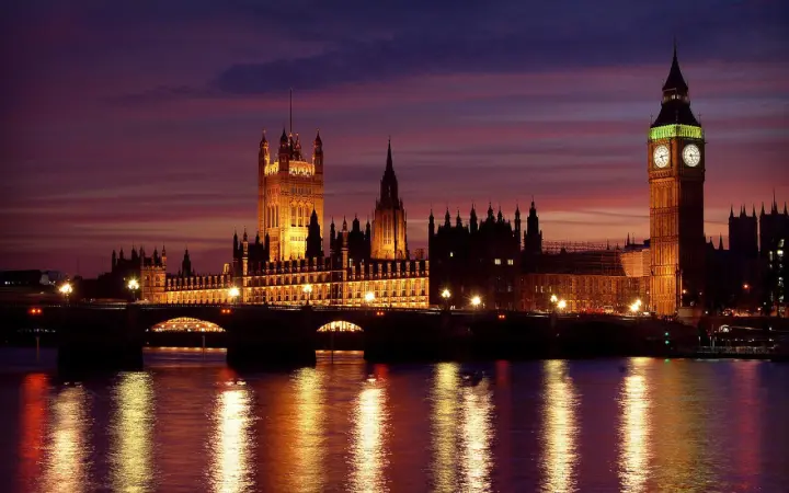 Twilight Over Big Ben as a phone lock screen