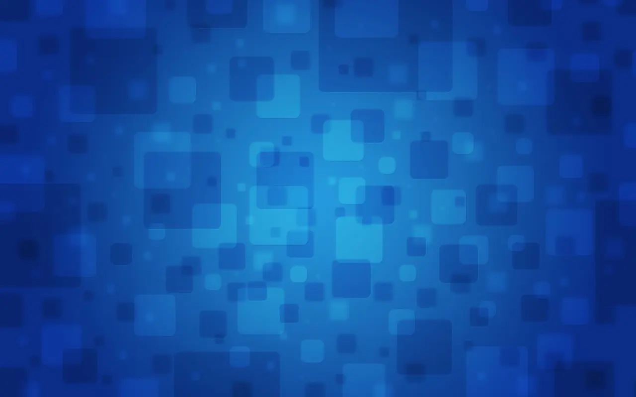 Floating Blue Squares Pattern – purple and blue desktop wallpaper, 2560×1600