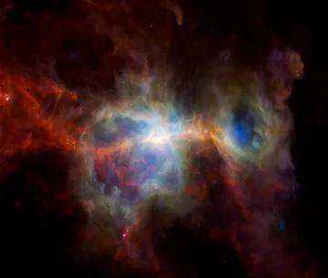 Orion Nebula in Infrared wallpaper