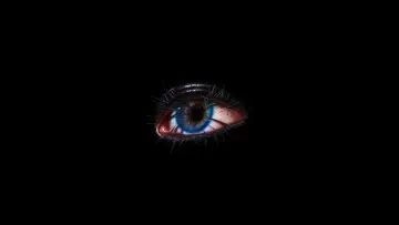 Gaze in the Dark wallpaper