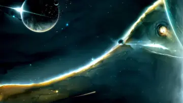 Cosmic Energy Wave wallpaper