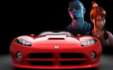 Red Street Racing wallpaper