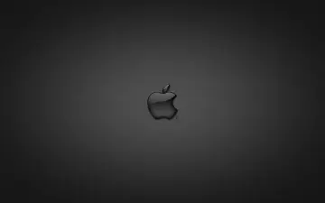 Dark Apple Monogram wallpaper