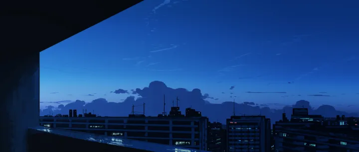 Night Over The City as a phone lock screen