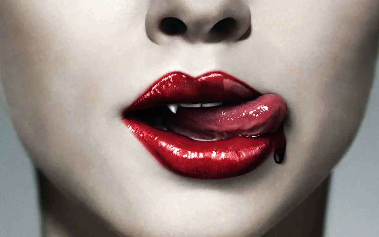 Scarlet Bite – grey and brown desktop wallpaper, 1920×1200