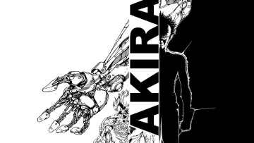 Monochrome Manga Split wallpaper