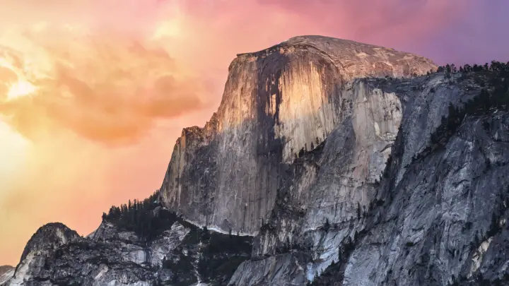Granite Peak At Sunset as a phone lock screen