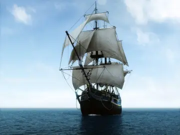 Sailing The Open Sea wallpaper