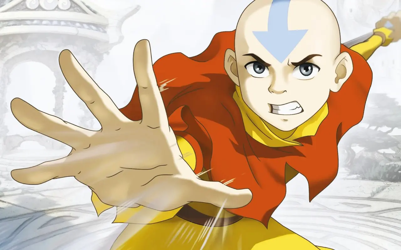 Airbender Battle Stance – white and brown desktop wallpaper, 1680×1050