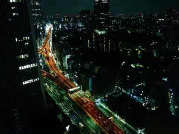 Neon Metropolis Night Drive wallpaper