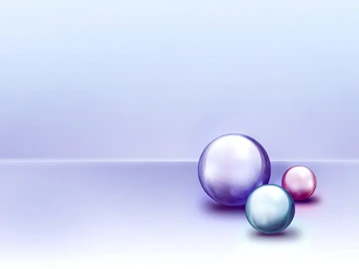Spheres in Soft Light as a phone lock screen
