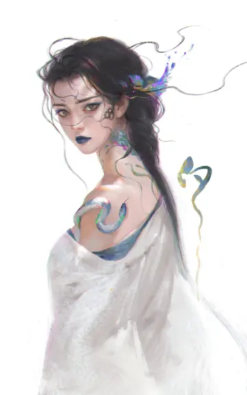 Whispers of the White Snake wallpaper