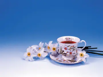 Spring Morning Tea wallpaper