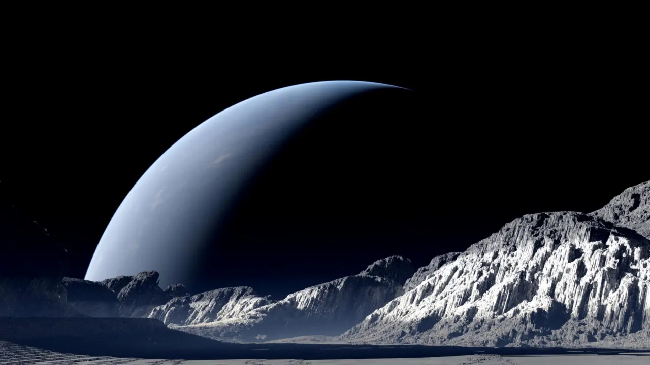 Horizon Of The Giant – black and grey desktop wallpaper, 3840×2160